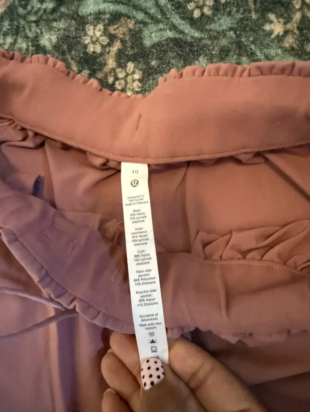 Lululemon Stretch High Rise Jogger Spiced‎ Chai 10